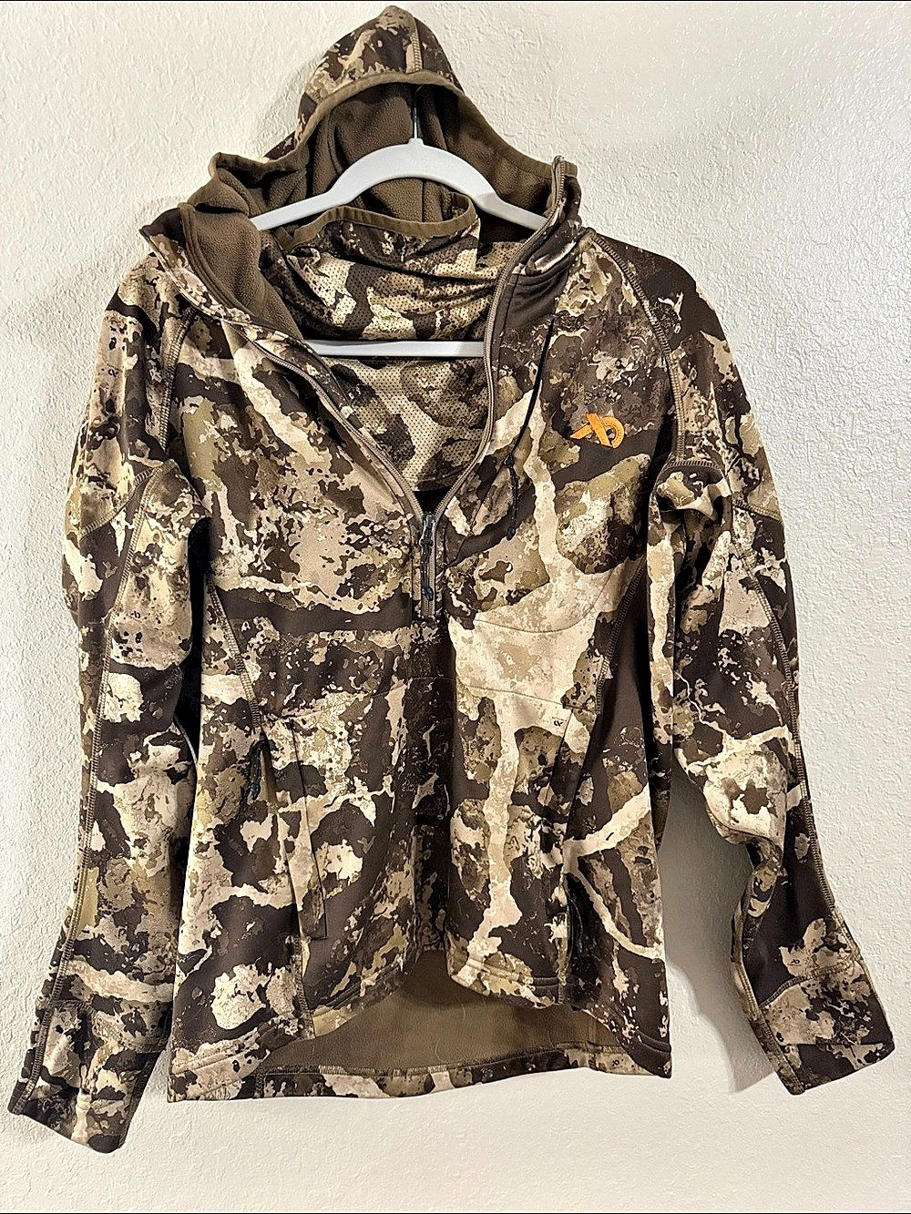 First Lite Origin Hoody Camo Hooded Jacket Size Medium